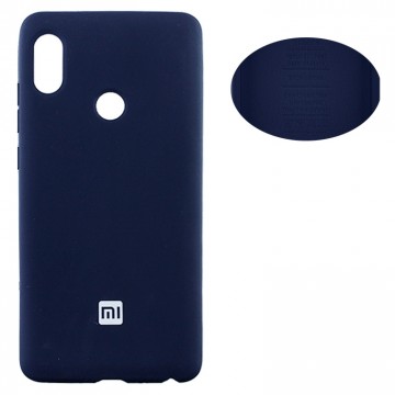 Чехол Silicone Cover Full Xiaomi Redmi Note 5, Redmi Note 5 Pro синий в Одессе