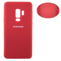 Чехол Silicone Cover Full Samsung S9 Plus G965 красный