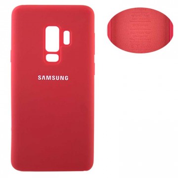 Чехол Silicone Cover Full Samsung S9 Plus G965 красный в Одессе