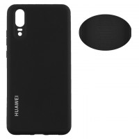 Чехол Silicone Cover Full Huawei P20 черный