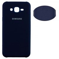 Чехол Silicone Cover Full Samsung J7 2015 J700, J7 Neo J701 синий