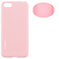 Чехол Silicone Cover Full Huawei Y5 2018, Y5 Prime 2018, Honor 7A розовый