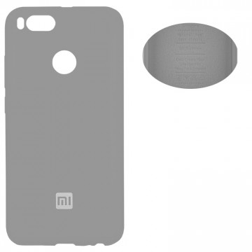 Чехол Silicone Cover Full Xiaomi Mi5x, Mi A1 серый в Одессе