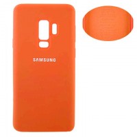 Чехол Silicone Cover Full Samsung S9 Plus G965 оранжевый