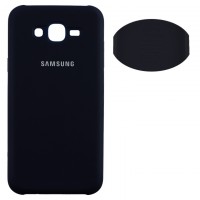 Чехол Silicone Cover Full Samsung J7 2015 J700, J7 Neo J701 черный