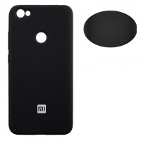 Чехол Silicone Cover Full Xiaomi Redmi Note 5A, Redmi Note 5A Prime, Redmi Y1 черный