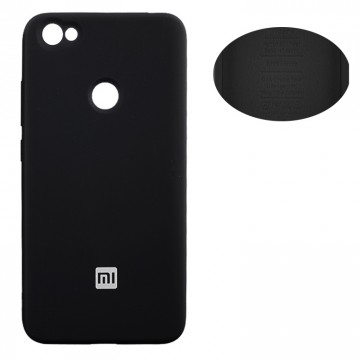 Чехол Silicone Cover Full Xiaomi Redmi Note 5A, Redmi Note 5A Prime, Redmi Y1 черный в Одессе