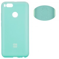 Чехол Silicone Cover Full Xiaomi Mi5x, Mi A1 бирюзовый