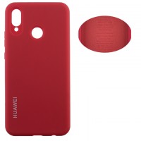 Чехол Silicone Cover Full Huawei P20 Lite, Nova 3e красный