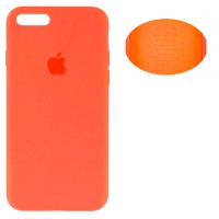 Чехол Silicone Cover Full Apple iPhone 7 Plus, iPhone 8 Plus оранжевый