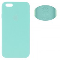 Чехол Silicone Cover Full Apple iPhone 6 бирюзовый