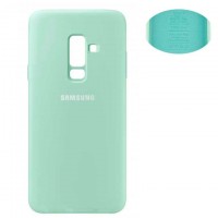 Чехол Silicone Cover Full Samsung A6 Plus 2018 A605 бирюзовый