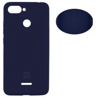 Чехол Silicone Cover Full Xiaomi Redmi 6 синий