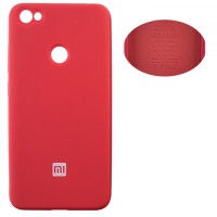 Чехол Silicone Cover Full Xiaomi Redmi Note 5A, Redmi Note 5A Prime, Redmi Y1 красный