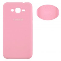 Чехол Silicone Cover Full Samsung J3 2016 J310, J320 розовый