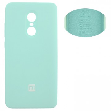 Чехол Silicone Cover Full Xiaomi Redmi Note 4x бирюзовый в Одессе