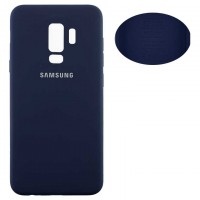 Чехол Silicone Cover Full Samsung S9 Plus G965 синий