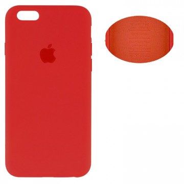 Чехол Silicone Cover Full Apple iPhone 6 красный в Одессе