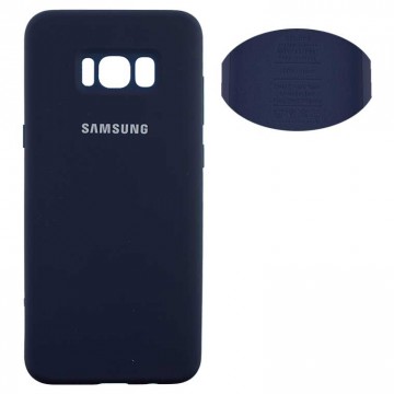 Чехол Silicone Cover Full Samsung S8 Plus G955 синий в Одессе