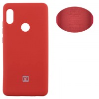 Чехол Silicone Cover Full Xiaomi Redmi S2, Redmi Y2 красный