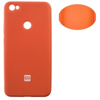 Чехол Silicone Cover Full Xiaomi Redmi Note 5A, Redmi Note 5A Prime, Redmi Y1 оранжевый