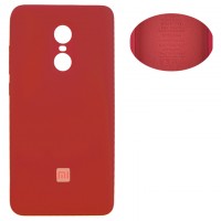 Чехол Silicone Cover Full Xiaomi Redmi Note 4x красный