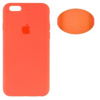 Чехол Silicone Cover Full Apple iPhone 6 оранжевый