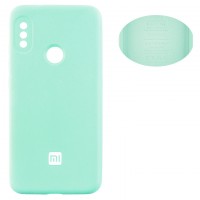 Чехол Silicone Cover Full Xiaomi Redmi 6 Pro, Mi A2 Lite бирюзовый