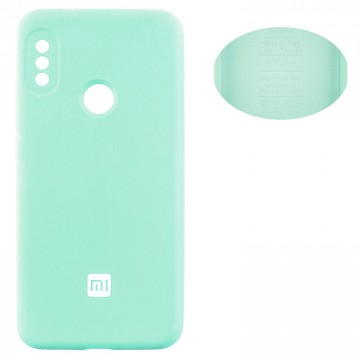 Чехол Silicone Cover Full Xiaomi Redmi 6 Pro, Mi A2 Lite бирюзовый в Одессе