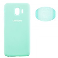 Чехол Silicone Cover Full Samsung J4 2018 J400 бирюзовый