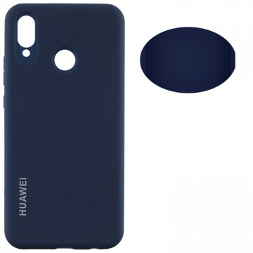 Чехол Silicone Cover Full Huawei P20 Lite, Nova 3e синий в Одессе
