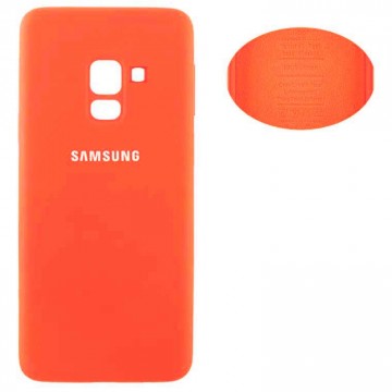 Чехол Silicone Cover Full Samsung J6 2018 J600 оранжевый в Одессе