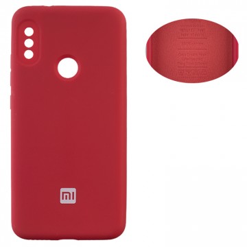 Чехол Silicone Cover Full Xiaomi Redmi 6 Pro, Mi A2 Lite красный в Одессе