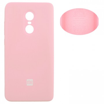 Чехол Silicone Cover Full Xiaomi Redmi Note 4x розовый в Одессе