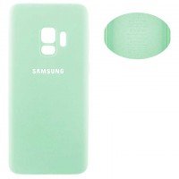 Чехол Silicone Cover Full Samsung S9 G960 бирюзовый