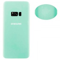 Чехол Silicone Cover Full Samsung S8 G950 бирюзовый