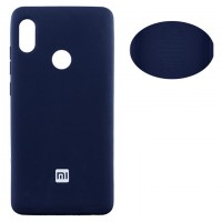 Чехол Silicone Cover Full Xiaomi Redmi S2, Redmi Y2 синий