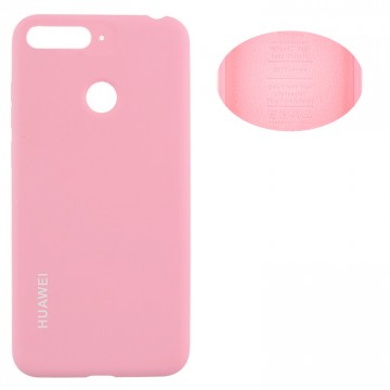 Чехол Silicone Cover Full Huawei Y6 2018, Y6 Prime 2018, Honor 7A Pro розовый в Одессе