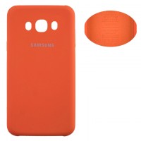 Чехол Silicone Cover Full Samsung J5 2016 J510 оранжевый