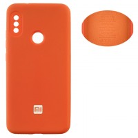 Чехол Silicone Cover Full Xiaomi Redmi 6 Pro, Mi A2 Lite оранжевый