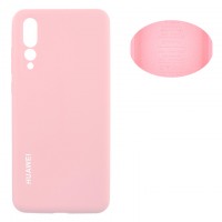 Чехол Silicone Cover Full Huawei P20 Pro, P20 Plus розовый