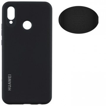 Чехол Silicone Cover Full Huawei P20 Lite, Nova 3e черный в Одессе