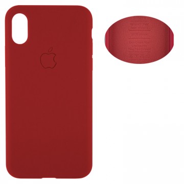 Чехол Silicone Cover Full Apple iPhone X , iPhone XS 5.8 красный в Одессе