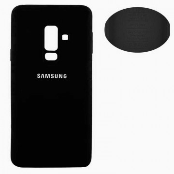 Чехол Silicone Cover Full Samsung A6 Plus 2018 A605 черный в Одессе