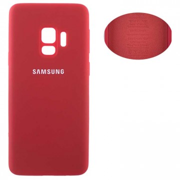 Чехол Silicone Cover Full Samsung S9 G960 красный в Одессе