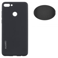 Чехол Silicone Cover Full Huawei Y9 2018 серый