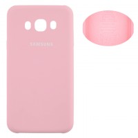 Чехол Silicone Cover Full Samsung J5 2016 J510 розовый