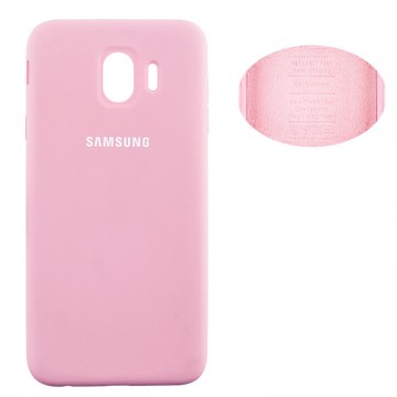 Чехол Silicone Cover Full Samsung J4 2018 J400 розовый в Одессе