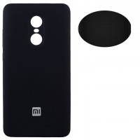 Чехол Silicone Cover Full Xiaomi Redmi Note 4x черный