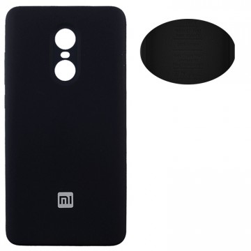 Чехол Silicone Cover Full Xiaomi Redmi Note 4x черный в Одессе